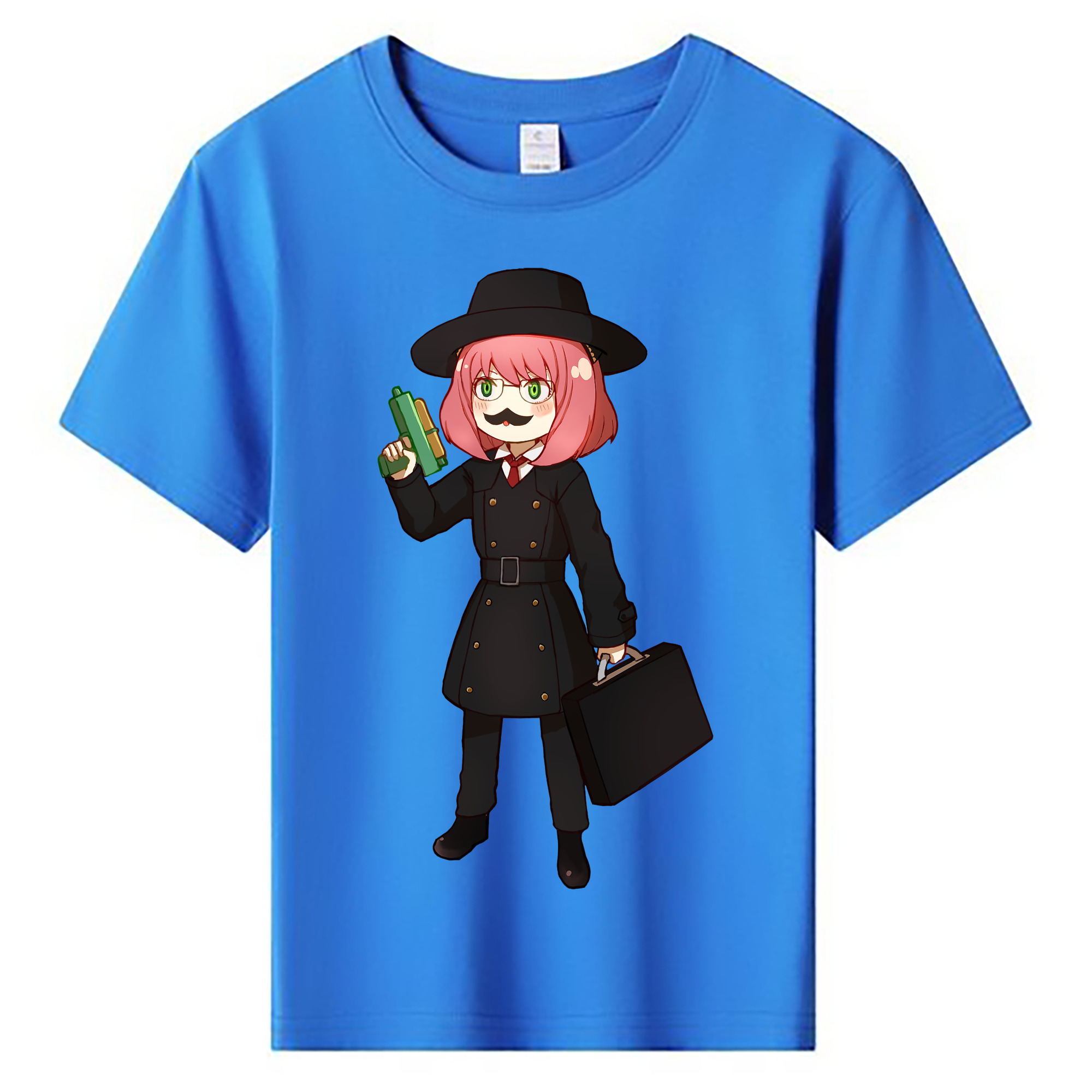 （画像用） SPY×FAMILY间谍家家酒 綿100％キッズTシャツ（フロントプリント）